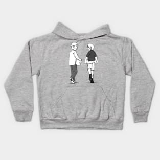 Edward and Aplhonse Elric FullMetal Alchemist Kids Hoodie